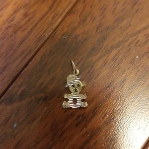 14K Bear charm